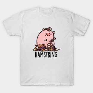 Hamstring Cute Pig Pun T-Shirt